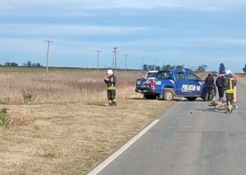 Accidente fatal en Ruta 15: un motociclista falleció al chocar con una monotolva