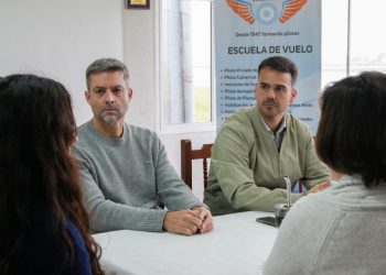 Agustín Calleri llegó a Marcos Juárez con aportes para ocho instituciones