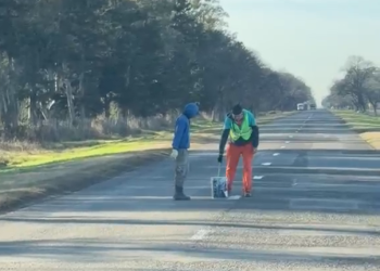 Comenzaron a demarcar la Ruta 9