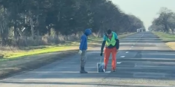 Comenzaron a demarcar la Ruta 9