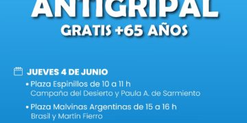 Se realizará una nueva jornada de vacunación antigripal
