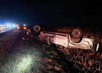 Accidente fatal en Ruta Provincial 3: falleció un hombre al volcar con su camioneta