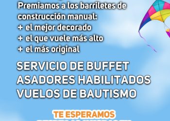 El Aeroclub realizará una barrileteada por el Mes de la Niñez