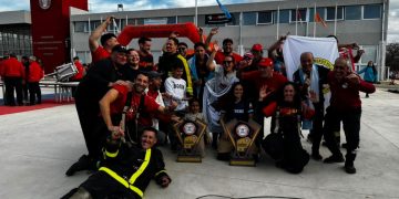 Bomberos de Marcos Juárez se consagraron campeones en las Olimpiadas