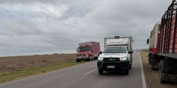 Un camionero se descompensó sobre Ruta Provincial 3