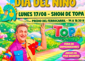 Llega el show de Topa para festejar el Día del Niño