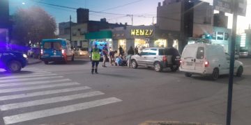 Un herido tras un choque en zona céntrica