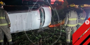 Un automóvil despistó en Ruta Provincial 3: un herido