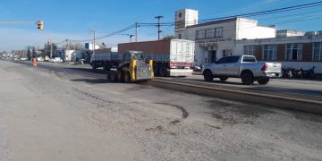 Comenzaron las obras de fresado en la Ruta 9
