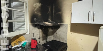 Leones: dos mujeres asistidas tras incendiarse la cocina de una vivienda