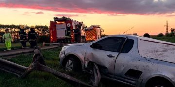 Accidente en Autopista: un herido de gravedad tras despistar con su auto