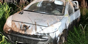 Ruta 11: dos heridos tras sufrir un vuelco en solitario