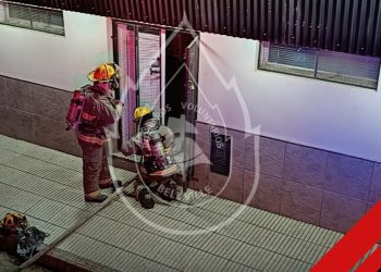 Bell Ville: bomberos combatieron un incendio en una panificadora