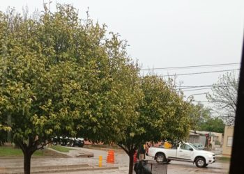 Servicios señalizó un hundimiento en Florentina Rosa y Campaña del Desierto